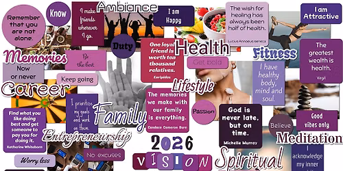 Vision Board Workshop - Manifesting 2026
