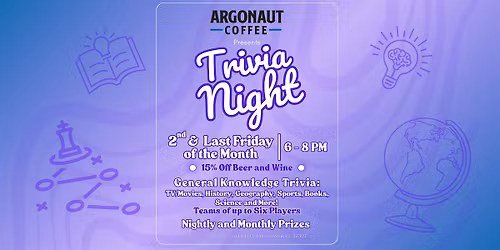 Argonaut Coffee's Trivia Night