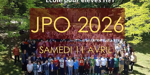 JPO 2026 \u00e9cole HPI - de l'\u00c9cole Georges Gusdorf