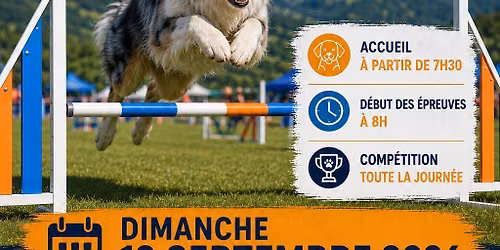 Concours d'agility du CSCA - 13/09/2026