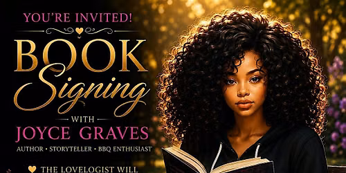Book Signing with Joyce Graves | The BBQ Series