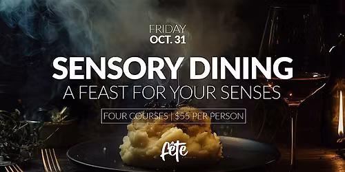 HALLOWEEN Sensory Dinner A Feast for Your Senses