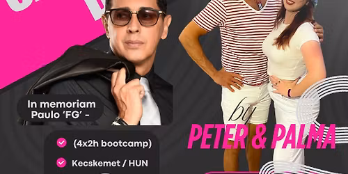 Gusto Cubano 2025 Fall BOOTCAMP - 'In memoriam Paulo FG' \/4x2h salsa challenge (by Palma&Peter) FREE