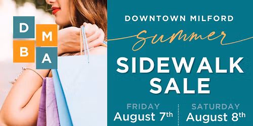Downtown Milford Sidewalk Sale