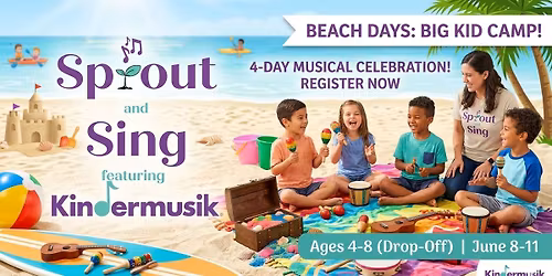 Beach Days Summer Camp | Ages 4 to 8 | Mon-Thurs