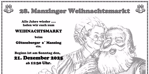 28. Manzinger Weihnachtsmarkt