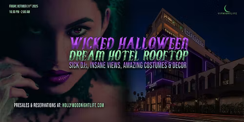 Wicked Dream Rooftop | LA Halloween Party