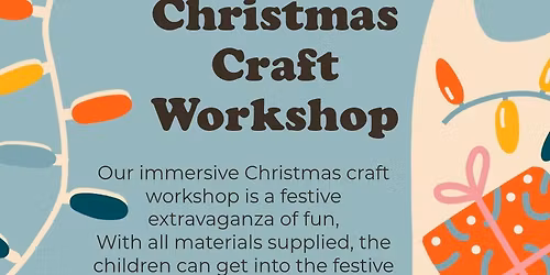 Children's Christmas craft workshop with Saff @ Creative Maidstone