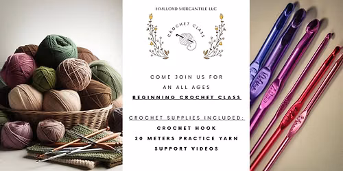 Beginner Crochet with HMLLOYD Mercantile