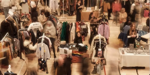 The UK's Biggest Thrift Market: Newcastle festive Edition by Clothes Cycle