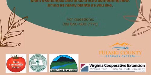 5th Annual Plant Swap