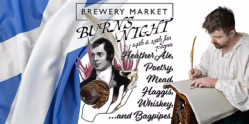 Burns Night, celebrating the bard with beers at Brewery Market