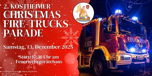 2. Kostheimer Christmas-Fire-Truck-Parade