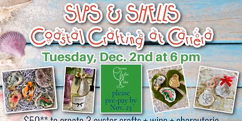 Sips & Shells: Coastal Crafting at Carrera