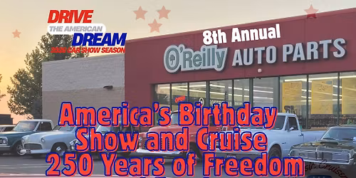 O'Reilly Auto Parts Car Show and Cruise