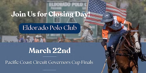 GENERAL TAILGATING - Sunday Polo - Indio, CA - 3\/22