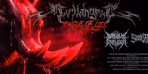 Arkangel Down South Tour w\/Seek Misery & Tranquility Unknown Hobart