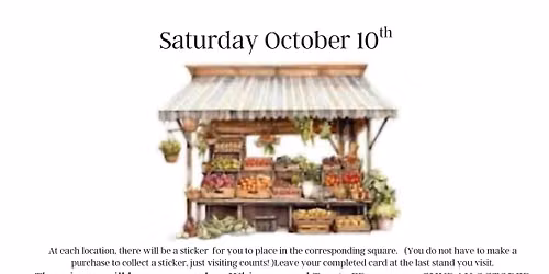Bakery Farm Stand Crawl