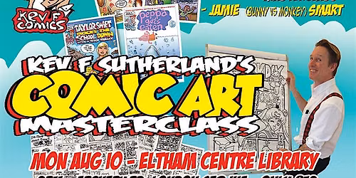Comic Art Masterclass - Eltham Library