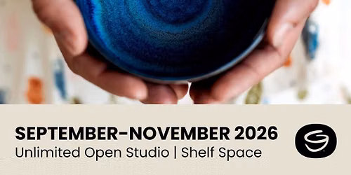 3 Month Pottery Studio Membership Sept-Nov