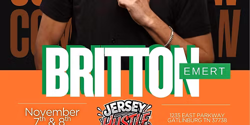 Britton Emert Comedy Show @ Jersey Hustle Comedy Club