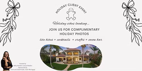 Holiday by the Bay: Complimentary Family Photos