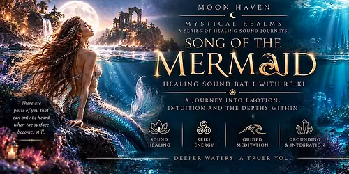 Song of the Mermaid Healing Soundbath (Mystical Creatures Month)