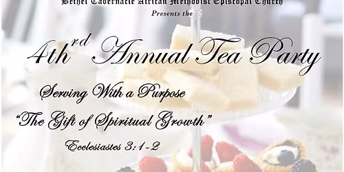 Mariah Wilson WMS YAMS' 4th Annual Tea Party