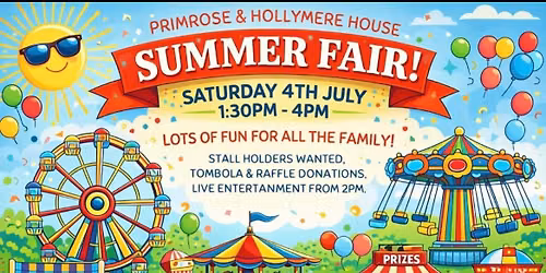 Primrose and Hollymere House summer Fayre