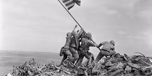 Iwo Jima Flag Raising Mural Dedication
