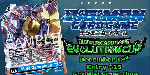 Digimon TCG Evolution CUP Vol. 3