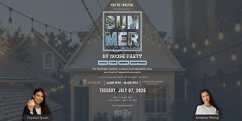 Summer Social: DT House Party