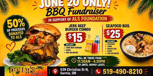 Dolly's Jerk Joint - First BBQ of the Summer