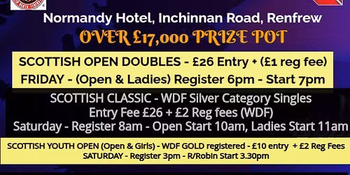 Scottish Open Weekend