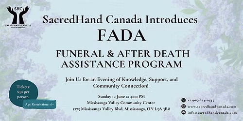 SacredHand Canada FADA Project Launch