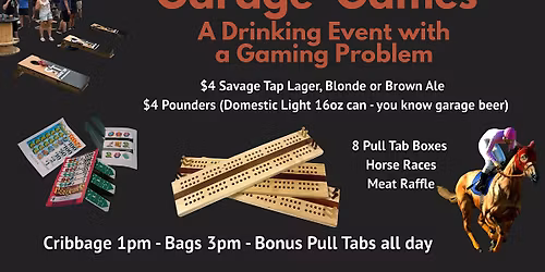 Garage Games - Bags registration