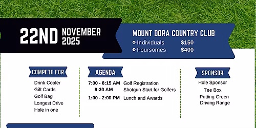 Central Florida Force 4th Annual Golf Fundraiser