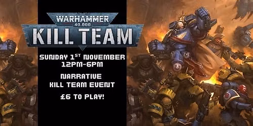 K*ll Team Narrative Event
