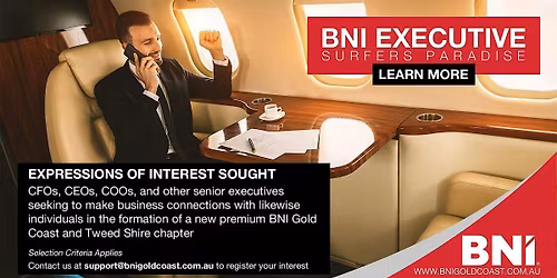 Local Business Networking Event - BNI in Surfers Paradise