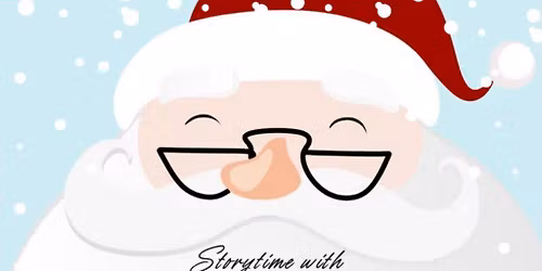 Story time with Santa.