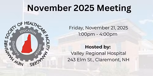 NHSHFM November 2025 Monthly Meeting