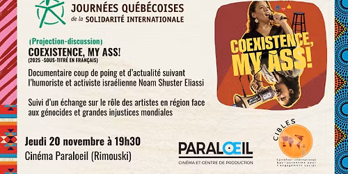 Projection-discussion de Coexistence, My ass! 