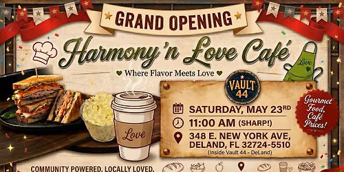 Harmony \u2018n Love Caf\u00e9 Grand Opening