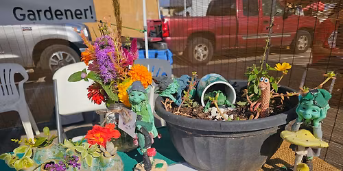 Master Gardeners at Waco Downtown Farmers Market: Whimsey in the Garden