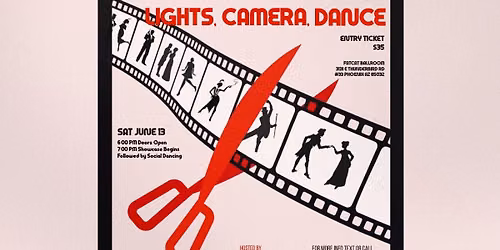Lights. Camera. Dance | Showcase & Social Dance Party at Fat Cat Ballroom