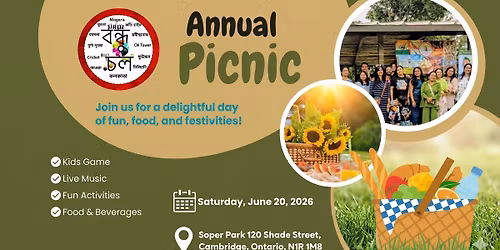 Annual Summer Picnic 2026