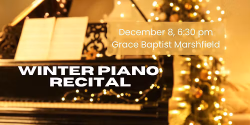 Winter Piano Recital