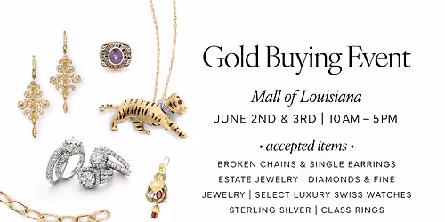 Gold Buying Event at Mall of Louisiana