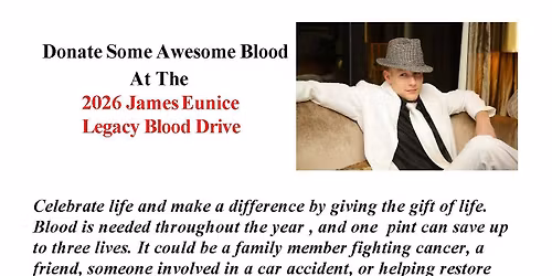 James Eunice Legacy Blood Drive