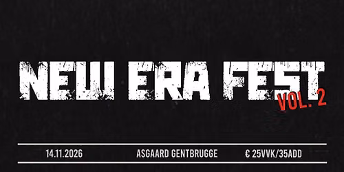 New Era Fest 2 Asgaard Gent-Brugge